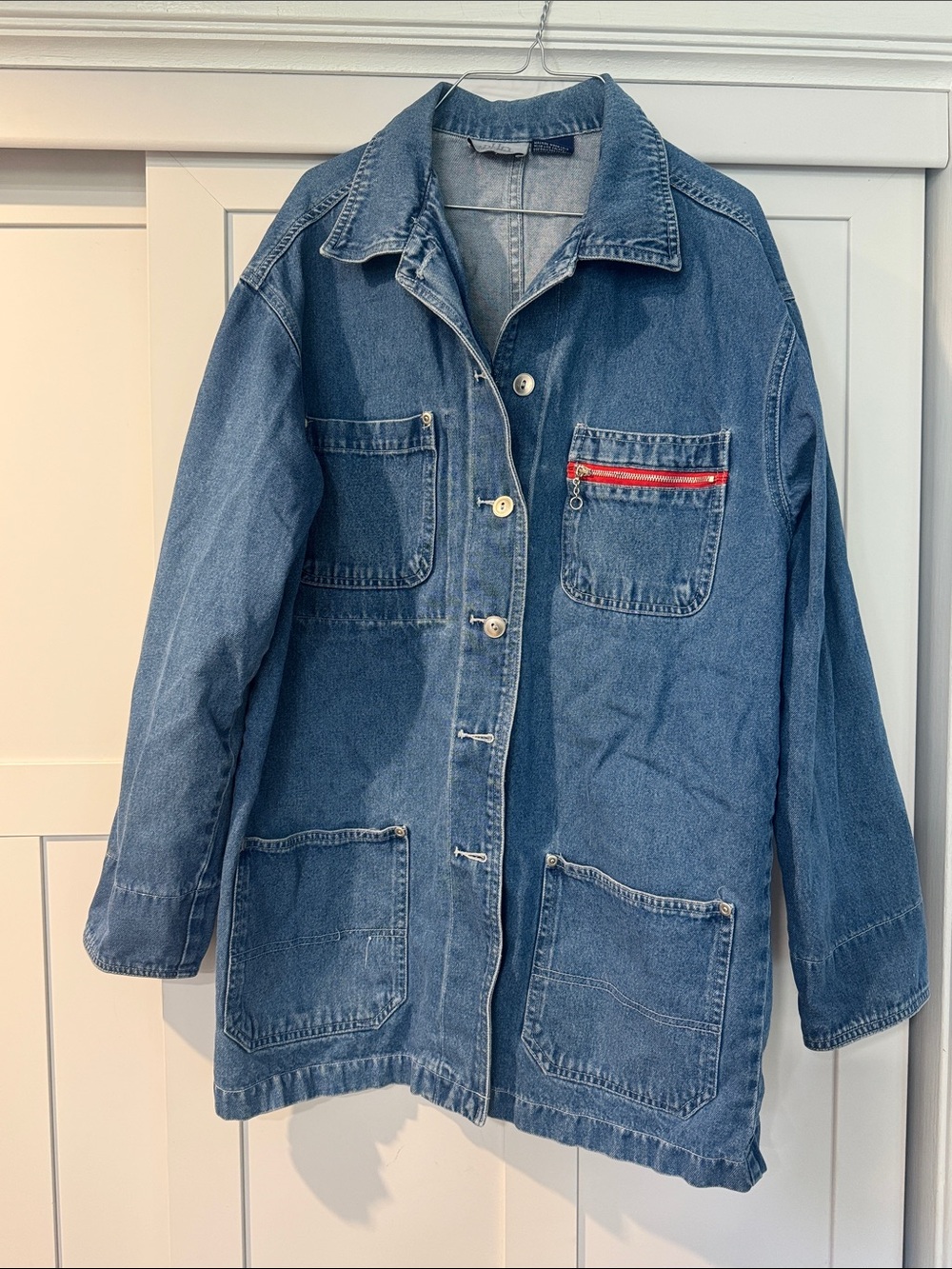 Vintage Denim light chore Jacket - Blue